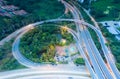 Higway road in Chiang Mai city Royalty Free Stock Photo