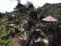 Aerial View of a Hill Named `Batu Pandang Ratapan Angin Royalty Free Stock Photo