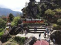 Aerial View of a Hill Named `Batu Pandang Ratapan Angin Royalty Free Stock Photo