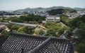 Aerial view of Himeji City, Japan Royalty Free Stock Photo