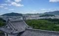 Aerial view of Himeji City, Japan Royalty Free Stock Photo