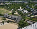 Aerial view of Himeji City, Japan Royalty Free Stock Photo