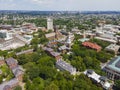 Harvard University aerial view, Cambridge, Massachusetts, USA Royalty Free Stock Photo