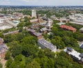Harvard University aerial view, Cambridge, Massachusetts, USA Royalty Free Stock Photo
