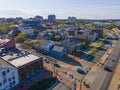 New Bedford aerial view, Massachusetts, USA Royalty Free Stock Photo