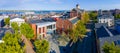 New Bedford aerial view, Massachusetts, USA