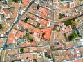 Aerial view of historic Evora in Alentejo, Portugal Royalty Free Stock Photo