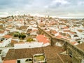 Aerial view of historic Evora in Alentejo, Portugal Royalty Free Stock Photo