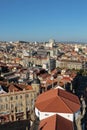 Aerial view of the Historical Centre of Porto: view from Clerigos Tower, Portugal