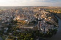 Aerial view historical city of Toledo. Spain Royalty Free Stock Photo