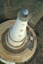 Aerial view, historical lighthouse of Cordouan, Gironde estuary Royalty Free Stock Photo