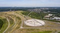 Aerial view of Horizon Observatory in Herten, North Rhine-Westphalia Royalty Free Stock Photo