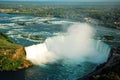 Horseshoe, or Canadian Falls in Niagara Falls Royalty Free Stock Photo