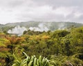 Aerial View of Hot Mud Pool, Rotorua, New Zealand Royalty Free Stock Photo