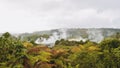 Aerial View of Hot Mud Pool, Rotorua, New Zealand Royalty Free Stock Photo