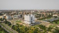 Aerial view of House of Soviets