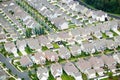 Aerial view of housing developmen Royalty Free Stock Photo