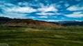 Aerial View of The Hunewill Ranch Near Bridgeport, California