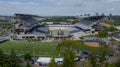 Aerial View Of Husky Stadium On The Campus Of The University Of Washington