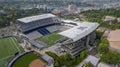 Aerial View Of Husky Stadium On The Campus Of The University Of Washington