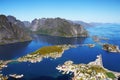 Scandinavia, Norway, Nordic Rugged Landscape, Lofoten Islands Royalty Free Stock Photo