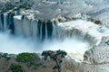 Aerial view of Iguazu Falls