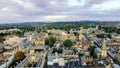 Aerial View Photo of Oxford University Royalty Free Stock Photo