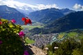 Aerial view of Interlaken