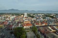 Aerial view of Ipoh Old town