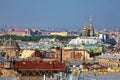 Aerial View from Isaac Cathedral, Saint Petersburg