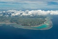 Aerial view of Ishigaki Island Royalty Free Stock Photo