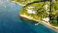 Aerial view, Islands of the Grendines, Bequia