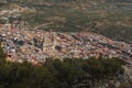 Aerial view of Jaen city with Cathedral and olive trees - Jaen, Andalusia, Spain