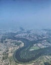 Aerial View Of Jammu City Royalty Free Stock Photo