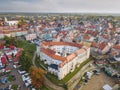 Aerial view of Jawor castle