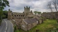 Jerpoint Abbey. Thomastown, county Kilkenny, Ireland Royalty Free Stock Photo