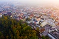 Aerial view of Jihlava, Czech Republic