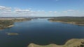 Aerial view joh Bjelke-Petersen dam