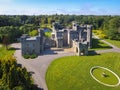 Aerial view. Johnstown Castle. county Wexford. Ireland. Royalty Free Stock Photo