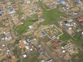 Aerial view of Juba, South Sudan Royalty Free Stock Photo