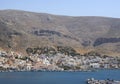 Aerial view of the Kalymnos Town and Port