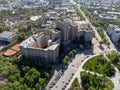 Aerial view on Karazin University in Kharkiv