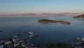 Aerial view of Kasik Adasi, Istanbul