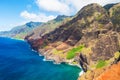 Aerial view of kauai Royalty Free Stock Photo