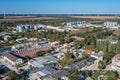 Aerial view of Kavarna city n Bulgaria Royalty Free Stock Photo