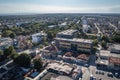 Aerial view of Kavarna city n Bulgaria Royalty Free Stock Photo