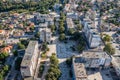 Aerial view of Kavarna city n Bulgaria Royalty Free Stock Photo