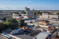 Aerial view of Kavarna city n Bulgaria Royalty Free Stock Photo