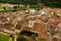 Aerial view of Kaysersberg, Alsace, France Royalty Free Stock Photo