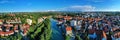 Aerial view of Kempten Royalty Free Stock Photo